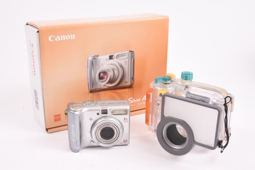 Canon Powershot A540 W/ Underwater housing