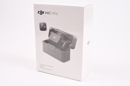 DJI Mic Mini (2 TX + 1 RX + Charging Case) LNIB #62QTB