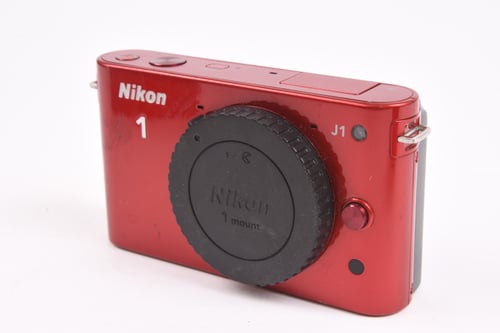 Nikon 1 J1 Two Lens Kit Red