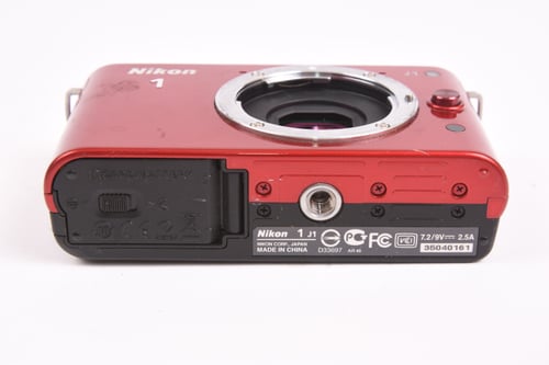 thumbnail-5 for Nikon 1 J1 Two Lens Kit Red