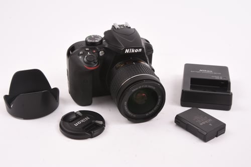 thumbnail-6 for Nikon D3400 w/ 18-55mm