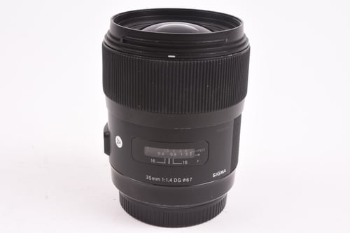 View Sigma 35mm f/1.4 DG ART for Canon EF Sigma 35mm f/1.4 DG ART for Canon EF