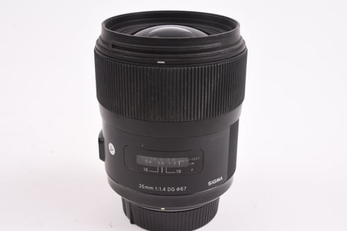 View Sigma 35mm f/1.4 DG ART for Nikon AFS Sigma 35mm f/1.4 DG ART for Nikon AFS