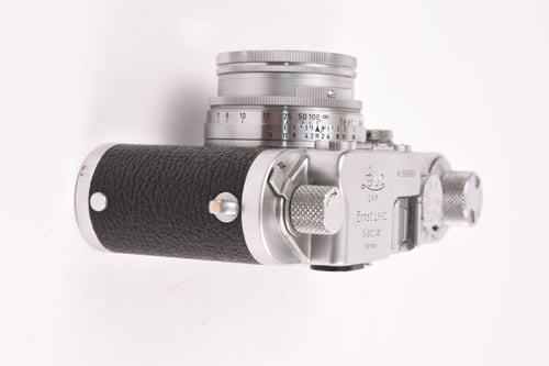 thumbnail-4 for Leica IIIf Black Dial w/ 50mm Summitar Collapsible