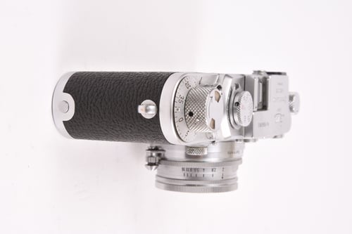 thumbnail-2 for Leica IIIf Black Dial w/ 50mm Summitar Collapsible