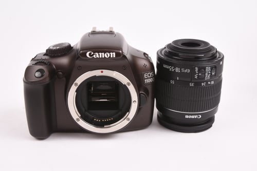 thumbnail-4 for Canon EOS 1100D (Rebel T3) Brown w/ 18-55