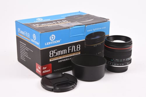 thumbnail-0 for Lightdow 85mm f/1.8 for Nikon F HAZE #L851.8