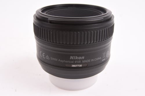 thumbnail-1 for Nikon AFS 50mm f/1.8 G