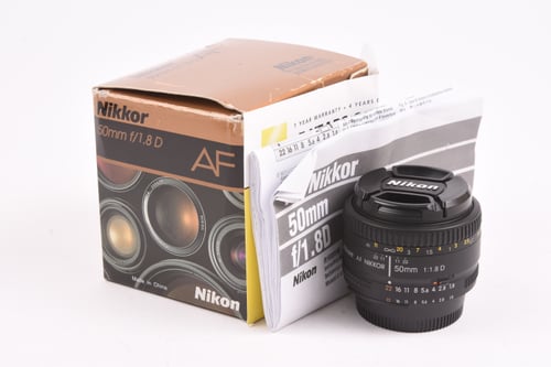 Nikon AF 50mm 1.8 D