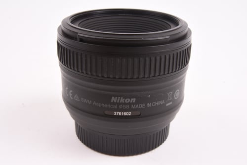 thumbnail-1 for Nikon AFS 50mm f/1.8 G