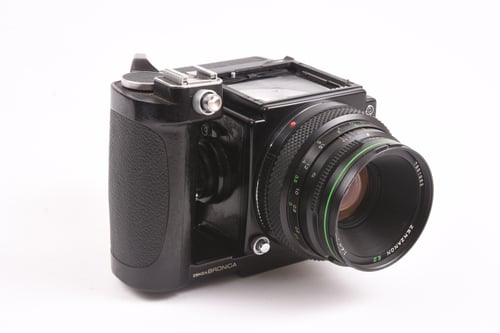 thumbnail-8 for Bronica ETRS w/75mm/winder Grip/120 Back