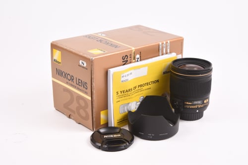 Nikon AFS 28mm f/1.8 G