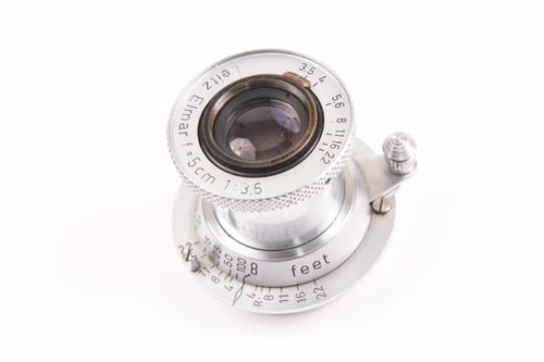 thumbnail-5 for Leica Elmar 5cm f/3.5 collapsible lens CLEANING MARKS ON FE