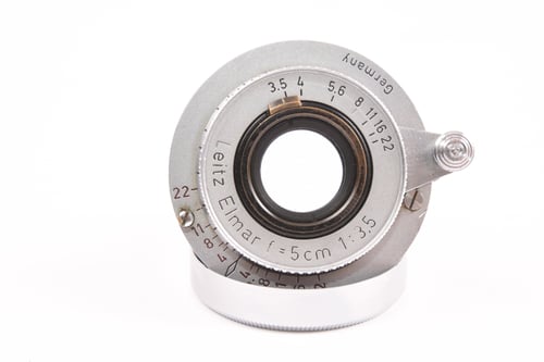 thumbnail-10 for Leica Elmar 5cm f/3.5 collapsible lens CLEANING MARKS ON FE