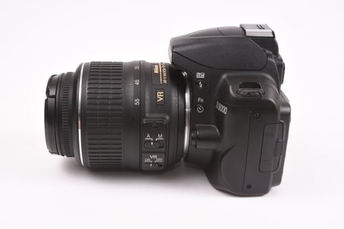 thumbnail-5 for Nikon D3000 w/18-55mm