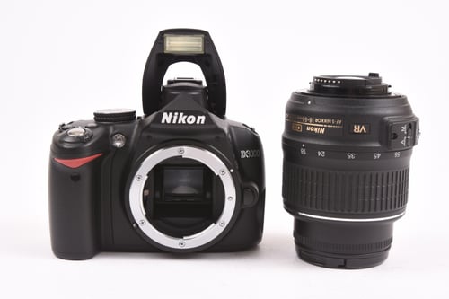 thumbnail-6 for Nikon D3000 w/18-55mm
