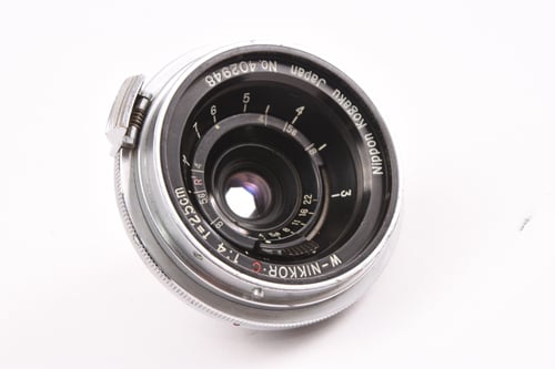 thumbnail-5 for W-Nikkor-C 2.5cm f/4 w/Finder S Mount