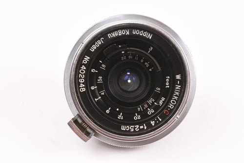 thumbnail-9 for W-Nikkor-C 2.5cm f/4 w/Finder S Mount