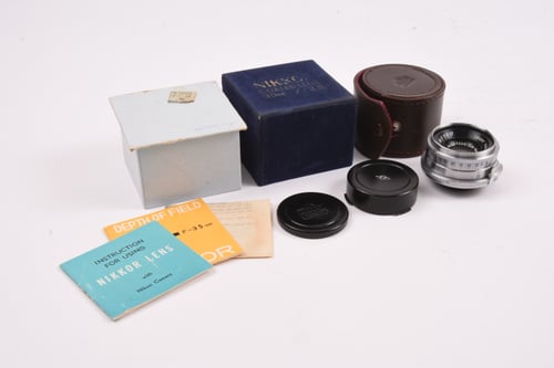 W-Nikkor-C 3.5cm f/2.5 S Mount