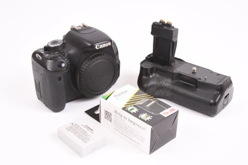 thumbnail-7 for Canon Rebel T3i Body w/Grip