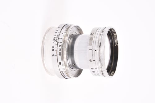 thumbnail-1 for Leica 50mm f/2 Summitar LTM Collapsible Light haze/fungus