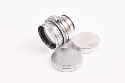 Leica 50mm f/2 Summitar LTM Collapsible Light haze/fungus