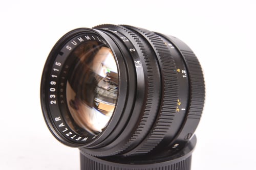 thumbnail-5 for Leica 50mm F1.4 Summilux Black Rigid Germany Clean M Vers II