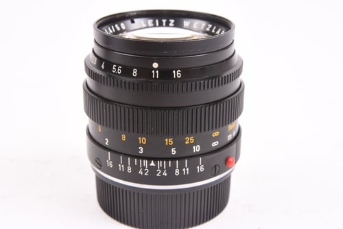 Leica 50mm F1.4 Summilux Black Rigid Germany Clean M Vers II