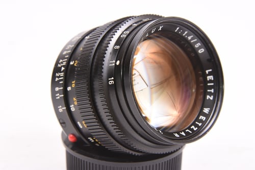thumbnail-2 for Leica 50mm F1.4 Summilux Black Rigid Germany Clean M Vers II