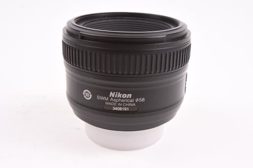 thumbnail-1 for Nikon AFS 50mm f/1.8 G