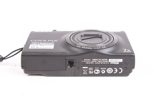 thumbnail-4 for Nikon Coolpix S6100 16MP Digital Compact Point and Shoot Camera