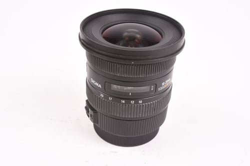 Sigma EX 10-20mm f/3.5 DC HSM For Canon EF
