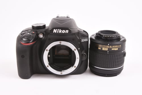 thumbnail-4 for Nikon D3400 w/18-55mm