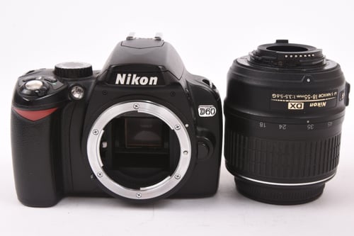 thumbnail-4 for Nikon D60 w/18-55mm