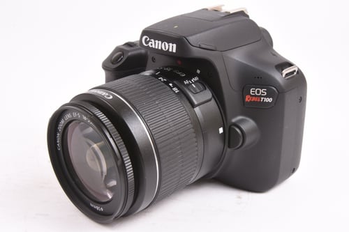 Canon Rebel T100 w/ 18-55mm