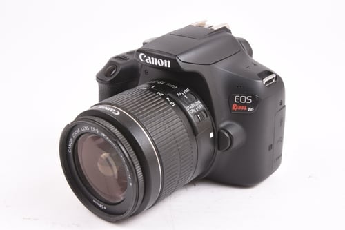 Canon Rebel T6 DSLR Camera w/ 18-55mm Lens
