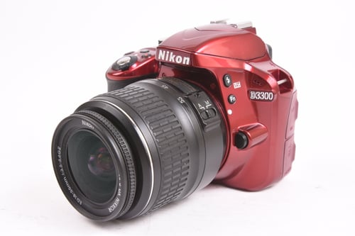 Nikon D3300 w/ 18-55mm Red