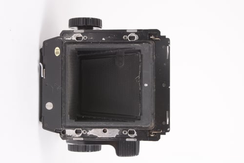 thumbnail-8 for Mamiya RB67 Pro S w/Prism 90mm f/3.8, 50mm f/4.5 120, 220 #52704