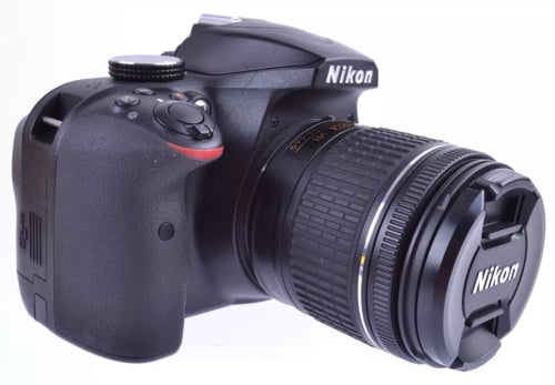 thumbnail-1 for Nikon D3400 w/18-55mm SC:2.8k #64448 EXCELLENT