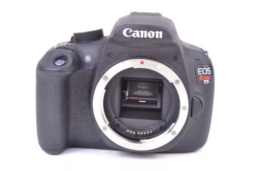 Canon Rebel T5 Body SC:650 #38080 GOOD
