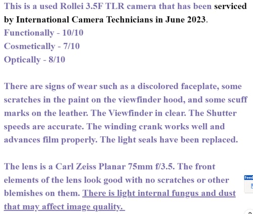 thumbnail-11 for Rolleiflex 3.5F TLR w/75mm f/3.5
